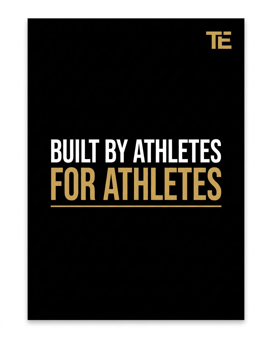 Built By Athletes For Athletes poster